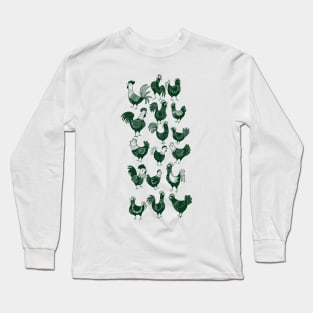 Chickens and Roosters Long Sleeve T-Shirt